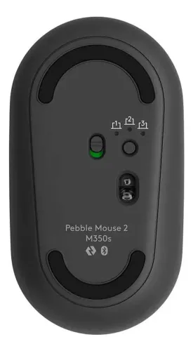Mouse Sem Fio Logitech Pebble Mouse 2 M350s; Design compacto e ambidestro; Pareamento mult