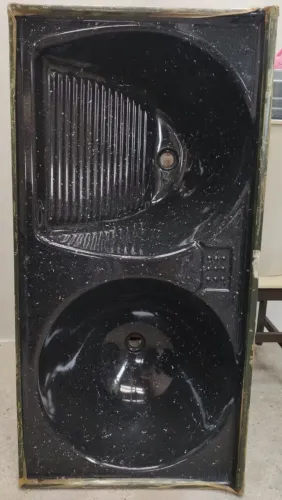 Tanque Duplo mármore, NOVO