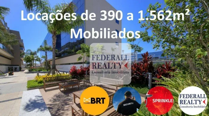 Aluguel de salas comerciais na Avenida Ayrton Senna, Barra da Tijuca, RIo de Janeiro, RJ