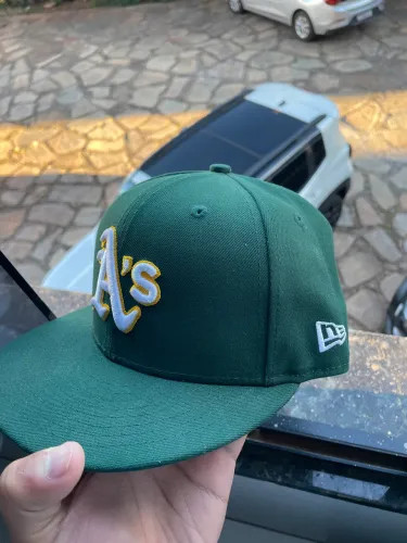 boné New Era 59FIFTY do Oakland Athletics