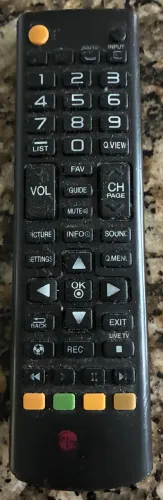 Controle remoto original tv LG Hd 32 polegadas