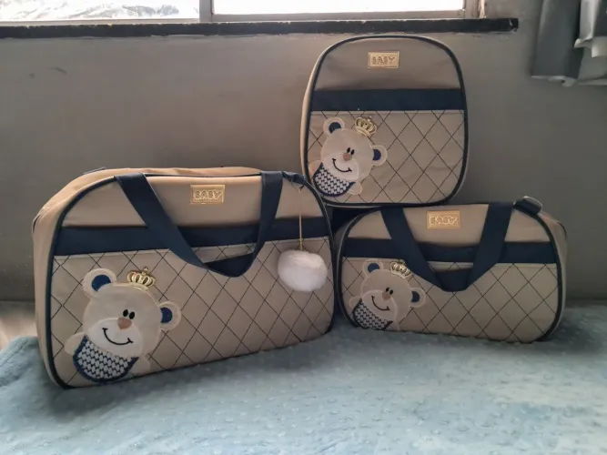saída da maternidade e bolsas 