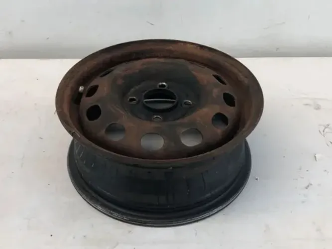Roda Ferro Aro 14 4x108 Ford Escort 1997 2003 Preto
