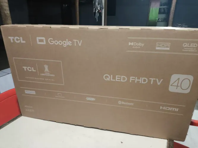 Smart TV qled tcl Android TV 40 polegadas