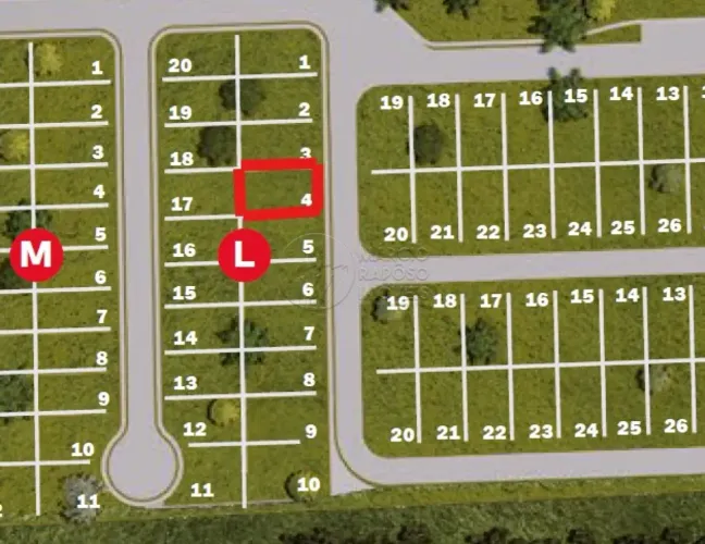 Terreno com 264m² à venda no Condomínio Angatu Barra Nova