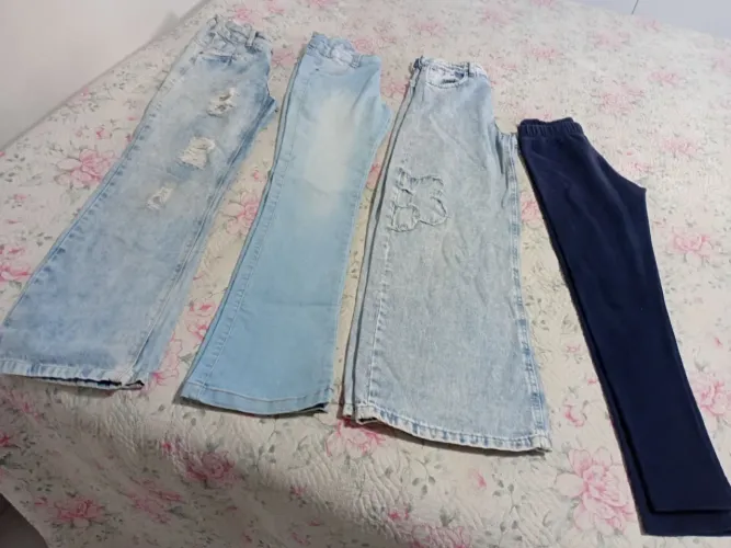 Calças  jeans meninas  n 12