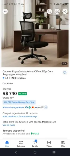 Cadeira gamers