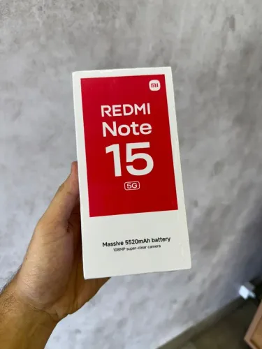 Redmi note 15 5g 8/256gb lacrado