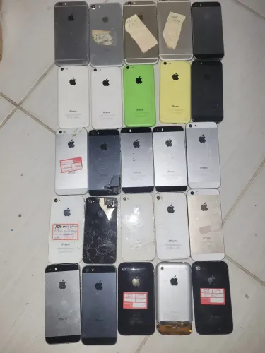 Varios iphone colecao pecas o 2 e 3gs ligam alem varios outros lote 1