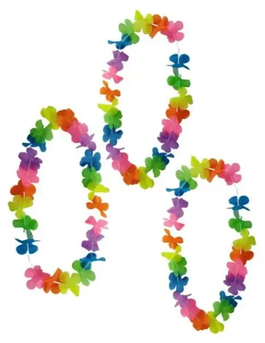 colar havaiano carnaval 