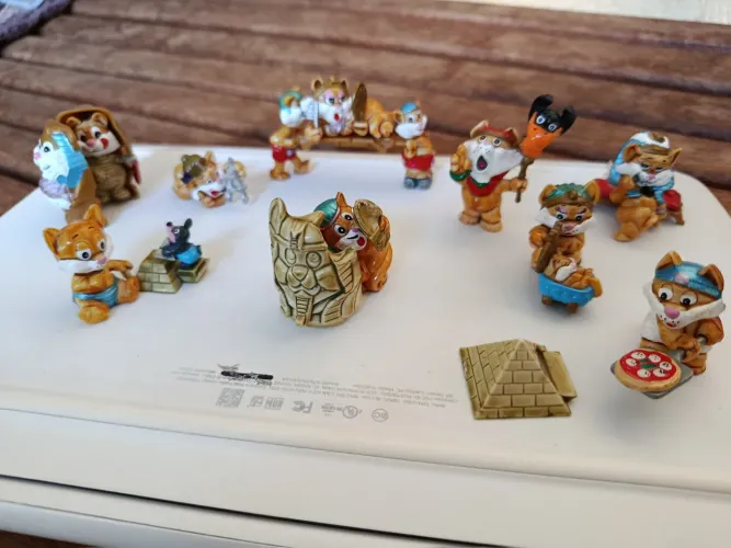 Coleção completa Kinder ovo Miaugipicus anos 90
