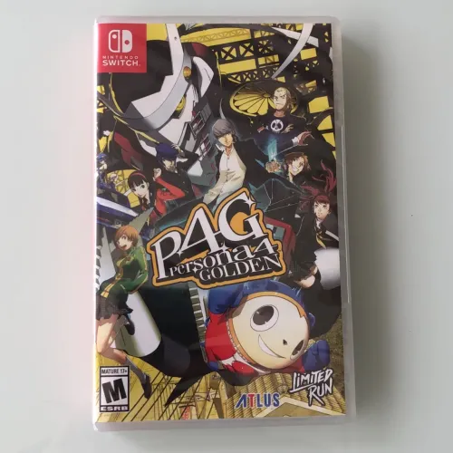 Persona 4 Golden Limited Run Lacrado Nintendo Switch
