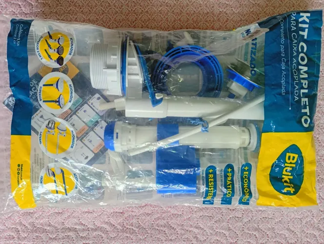 Kit completo caixa acoplado blukit