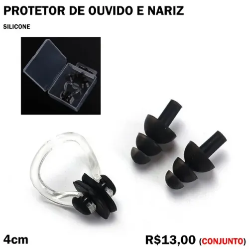 Protetor de Ouvido e Nariz