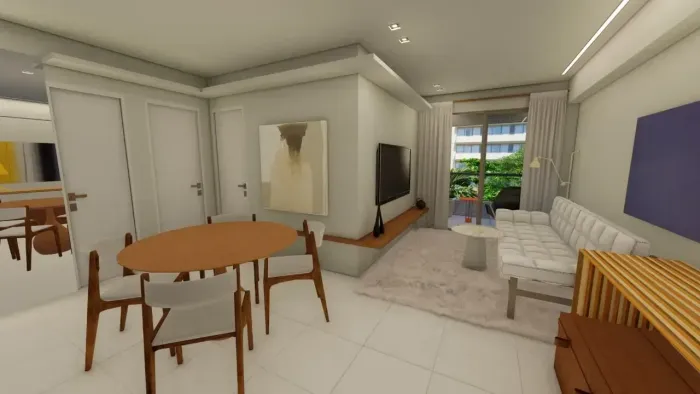 Imóvel para venda com 53 metros quadrados com 2 quartos em Graças - Recife - PE