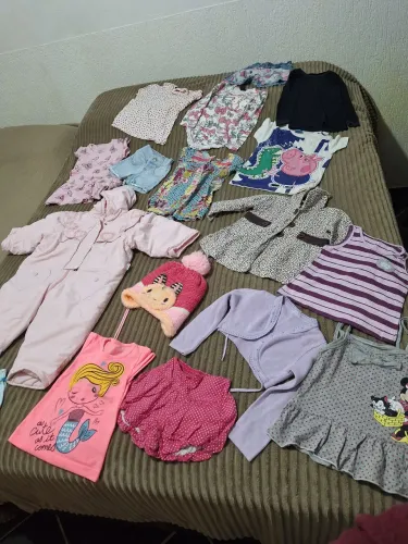 Combo roupas menina 1/2 anos