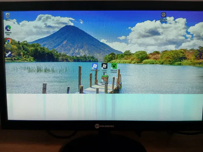 Monitor Goldentec Sucata