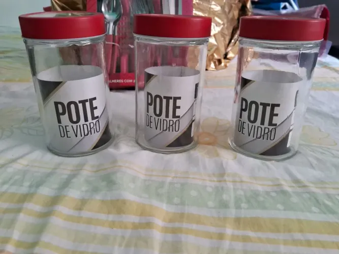 Kit 3 potes