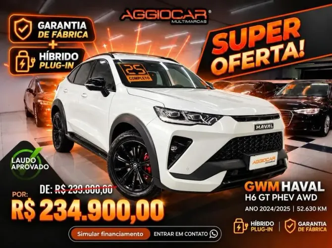 GWM Haval H6 GT Phev AWD 2025