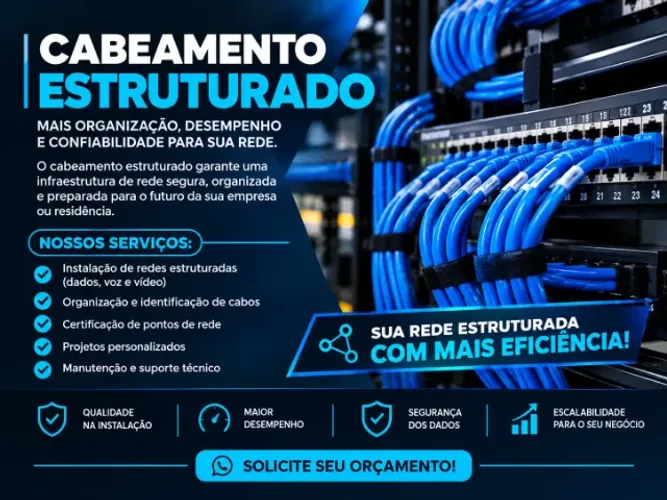 Cabeamento Estruturado - Instalação e Organização de Redes