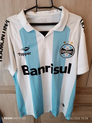 Camisa Grêmio Topper Alma Castelhana Argentina 2012 - G (Usada)