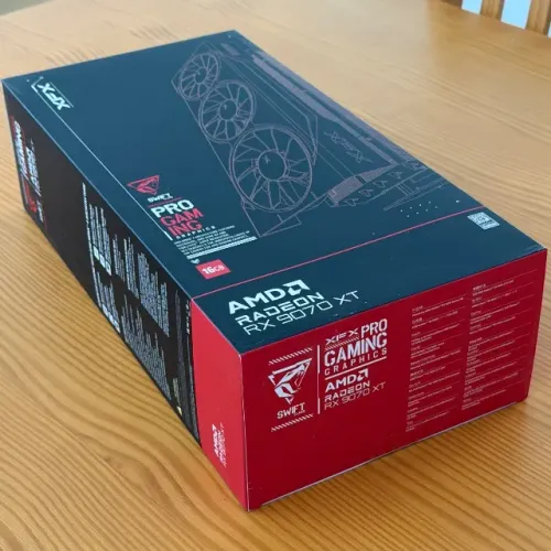 Placa de Video AMD Radeon 9070 XT 16GB XFX Swift Lacrada