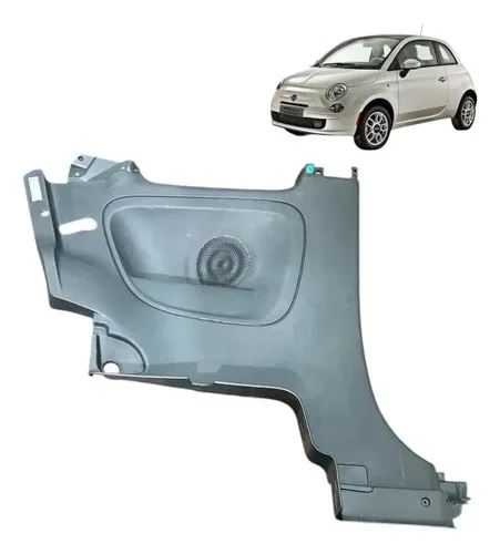 Moldura Esquerda Porta Malas Fiat 500 2012 1sd47jd7ae Cinza