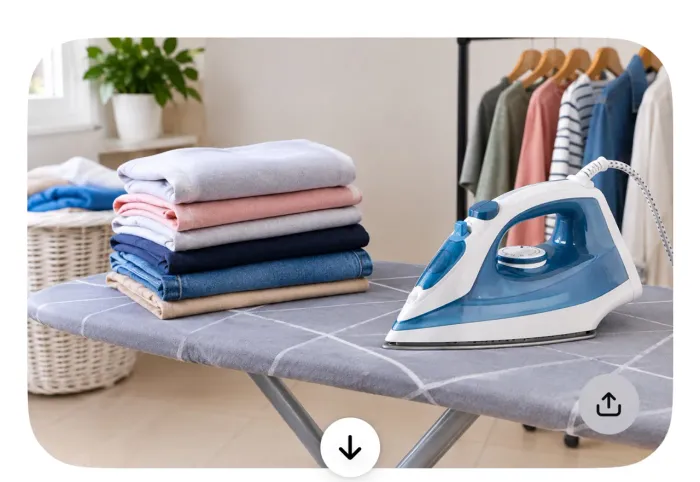 Freelance - Passar roupas.