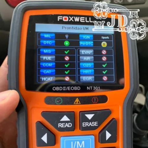 Scanner Foxwell NT301 profissional - ferramenta de diagnóstico automotivo