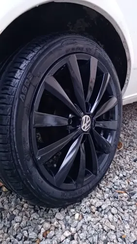 Jogo Roda Aro 15 VW + Pneus 185/45 R15 Zeros