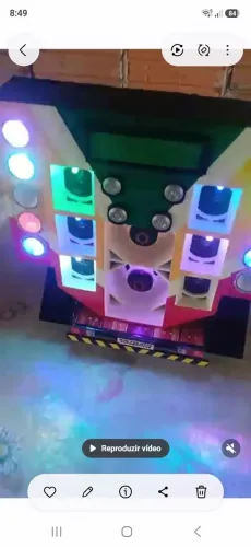 Miniatura de som automotivo