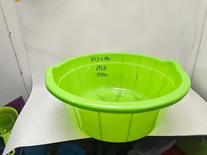 Bacias/Moldes para injeção