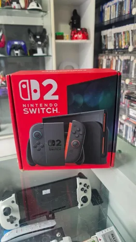 Nintendo Switch 2, Novo, Garantia, aceito cartão até 18x