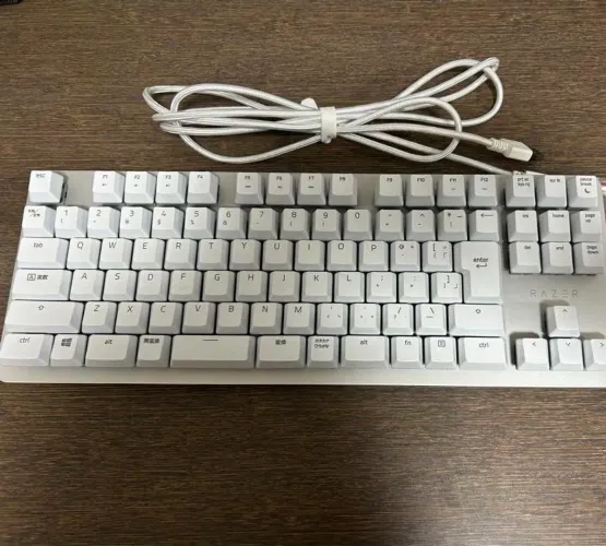Teclado Gamer BlackWidow Razer Mercury Lite versão JP
