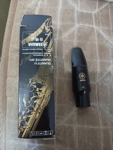 Boquilha nova de sax tenor Yamaha 6C só testei vendo/troco
