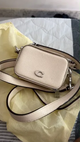 Bolsa Coach bege original