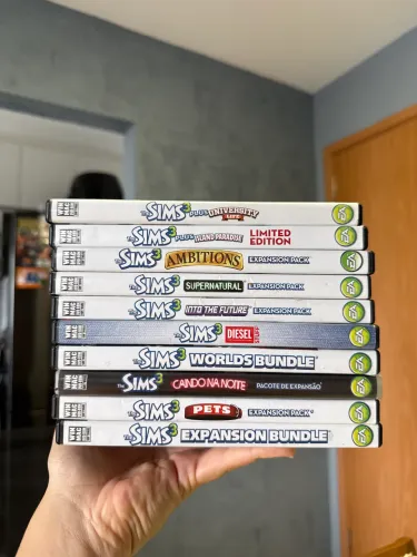 Coleção The Sims 3 | Mídia Física com 12 Jogos
