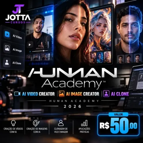 Human Academy - AI Video Creator + AI Image Creator + AI CLONE