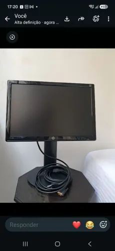 Monitor LG hp + cabos