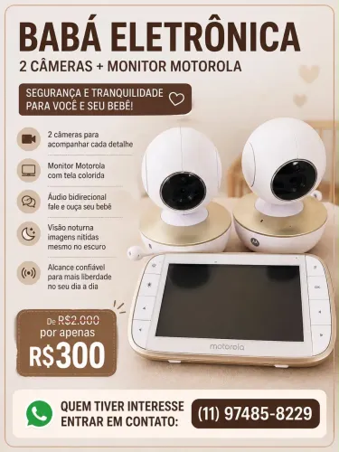 Babá Eletrônica Motorola