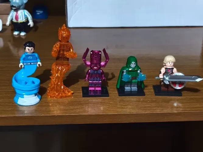 Lote Lego Quarteto Fantástico
