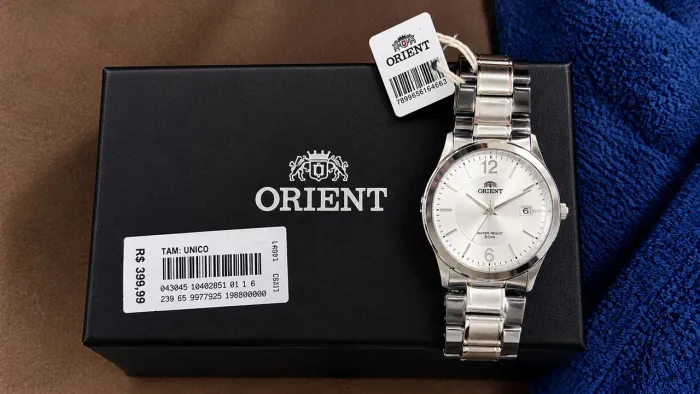 ? RELÓGIO ORIENT ORIGINAL - NOVO/SEM USO - COM CAIXA