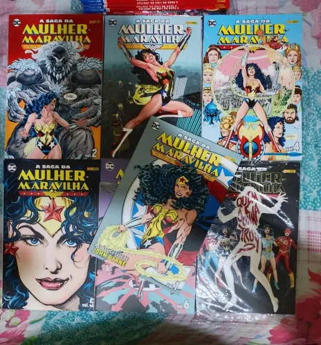 A SAGA DA MULHER MARAVILHA por John Byrne VOL. 1-7 coleção completa
