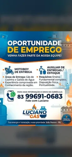 Oportunidade de emprego 