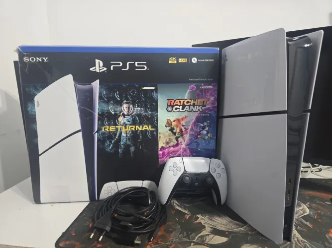 PlayStation 5 Slim Edição Digital - Completo