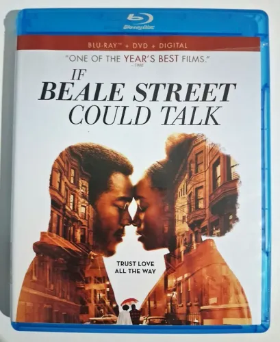 Blu-ray If Beale Street Could Talk - Barry Jenkins BD Seminovo Importado