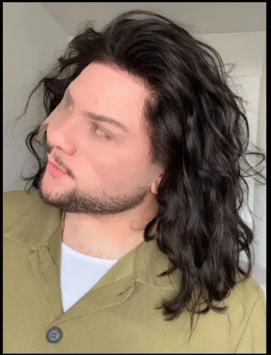 Lace Wig (Cabelo Humano) Castanho