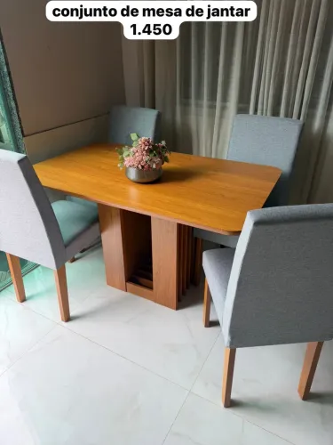 conjunto de mesa de jantar