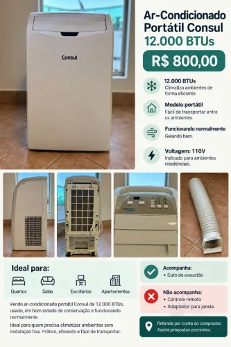 Ar condicionado portátil