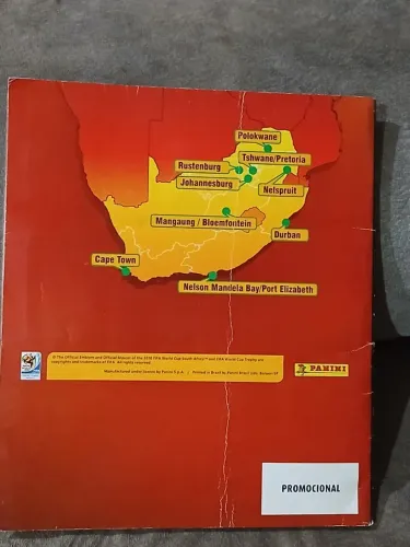 Álbum de Figurinhas Copa de 2010 - Africa do Sul